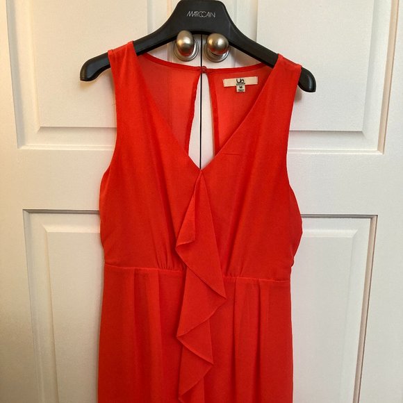 Ya Los Angeles Coral Summer Open-Back Dress - Picture 1 of 3